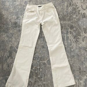 White House Black Market Cream Pant